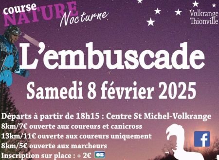 Course nature nocturne : "L'Embuscade"