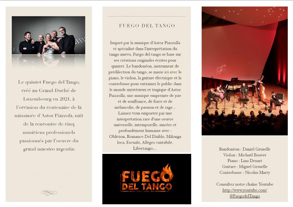 Concert of "Juego del Tango"