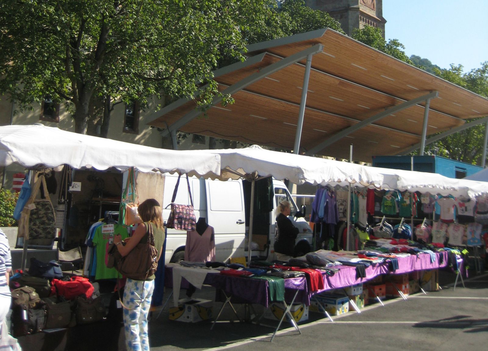 Marché mensuel à Diekirch