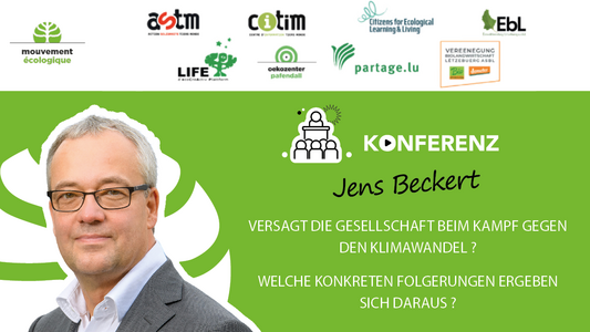 Conférence : Jens Beckert - La société échoue-t-elle dans la lutte contre le changement climatique ?