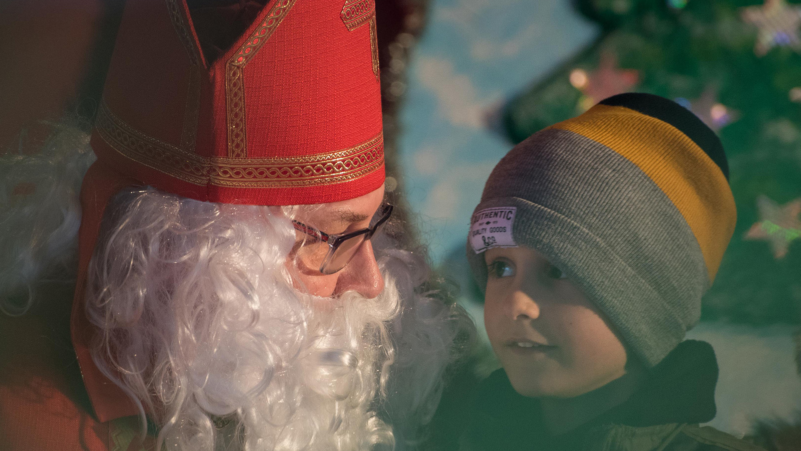 Saint-Nicolas arrive à Ettelbruck