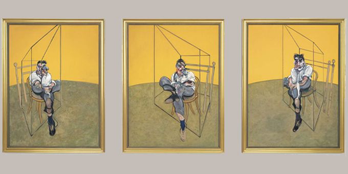 Emmanuel Gregoire, Francis Bacon. Let's open the triptychs!