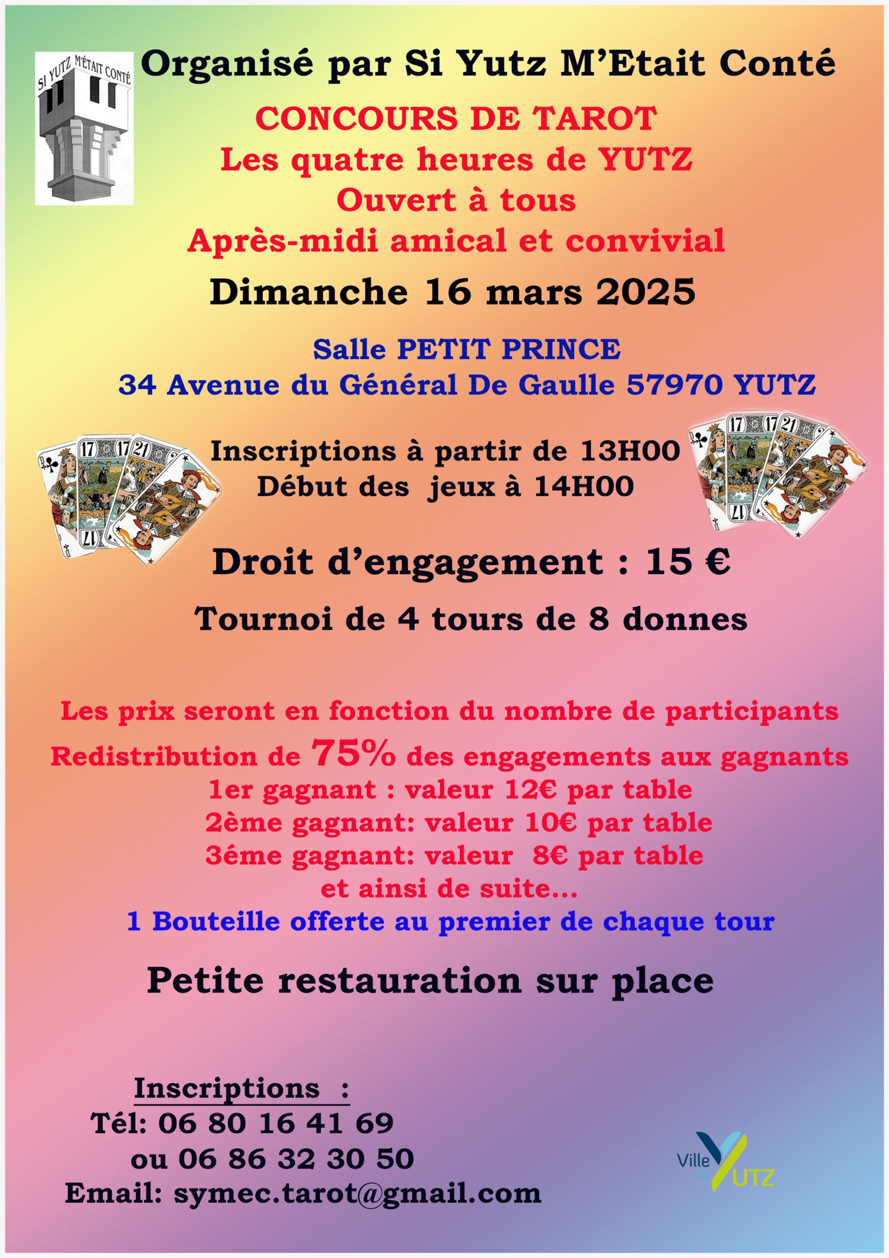 Tarot Competition 'Les quatre heures de Yutz'