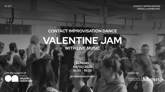 Contact Improvisation Dance Valentine Jam