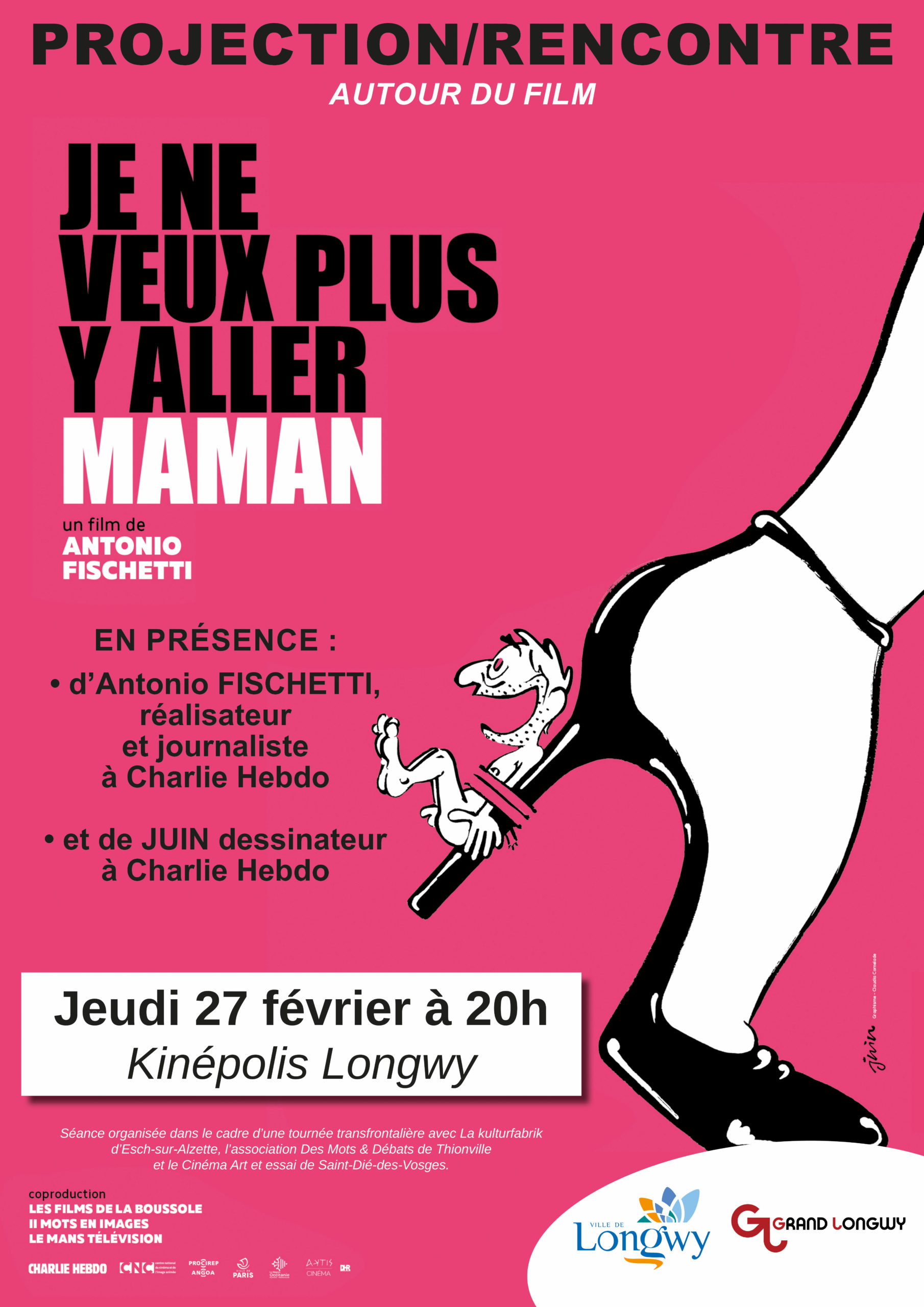 Projection débat du film « Je ne veux plus y aller maman »