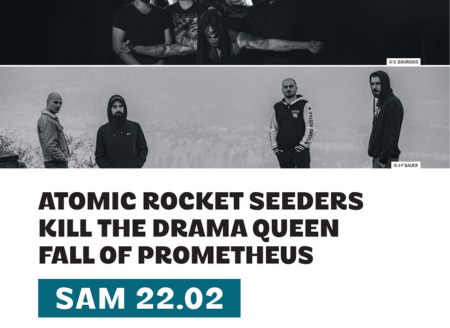 Concert Atomic Rocket Seeders + Kill The Drama Queen + The Fall of Prometheus