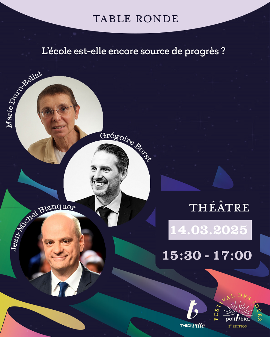 L'école est-elle encore source de progrès ? - Festival Politeïa