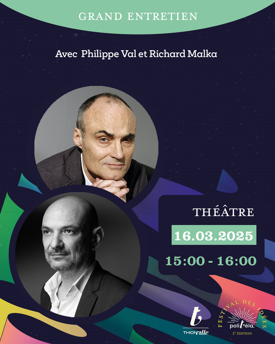 Grand Meeting with Richard Malka and His Guest Philippe Val