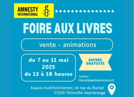 Foire aux livres d'Amnesty International