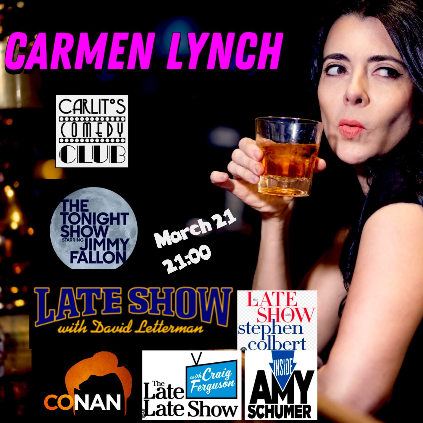 Carmen Lynch - Stand-up comédie en anglais