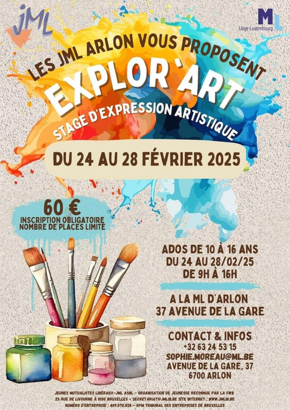 Explor’Art - Stage d’expression artistique