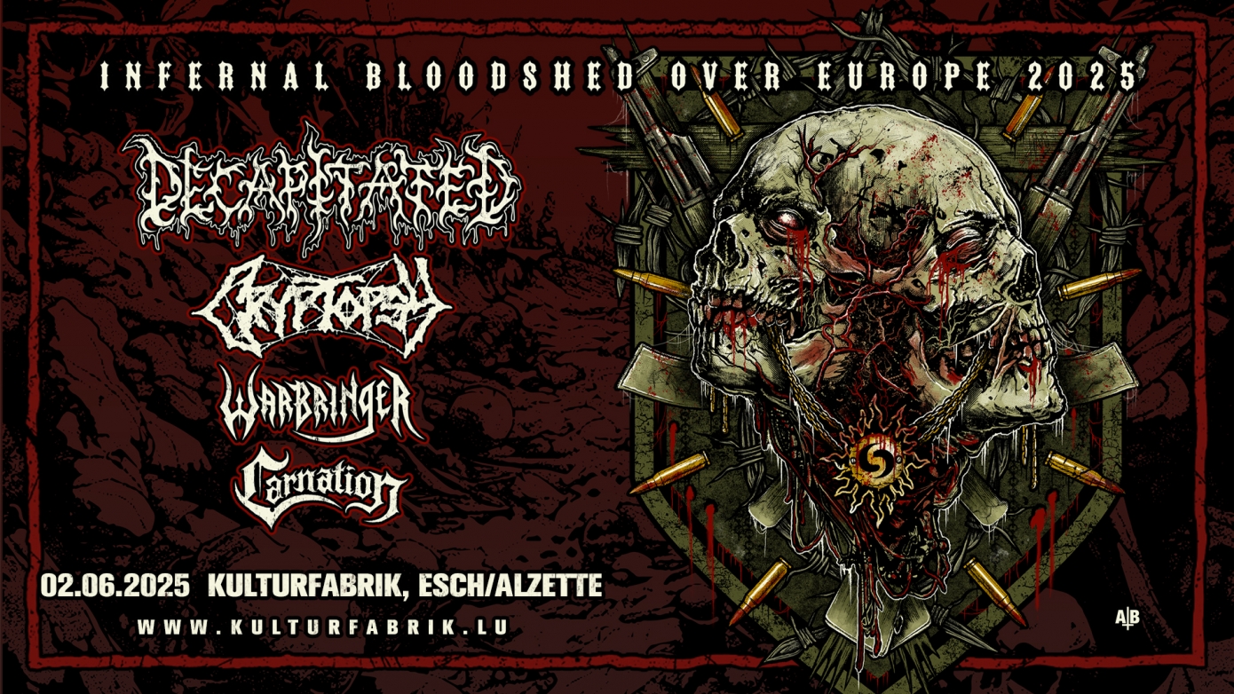 DECAPITATED - Infernal Bloodshed Over Europe 2025 Tour