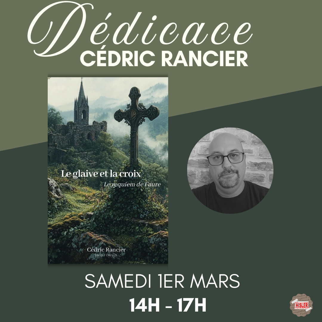 Dédicace Cédric Rancier