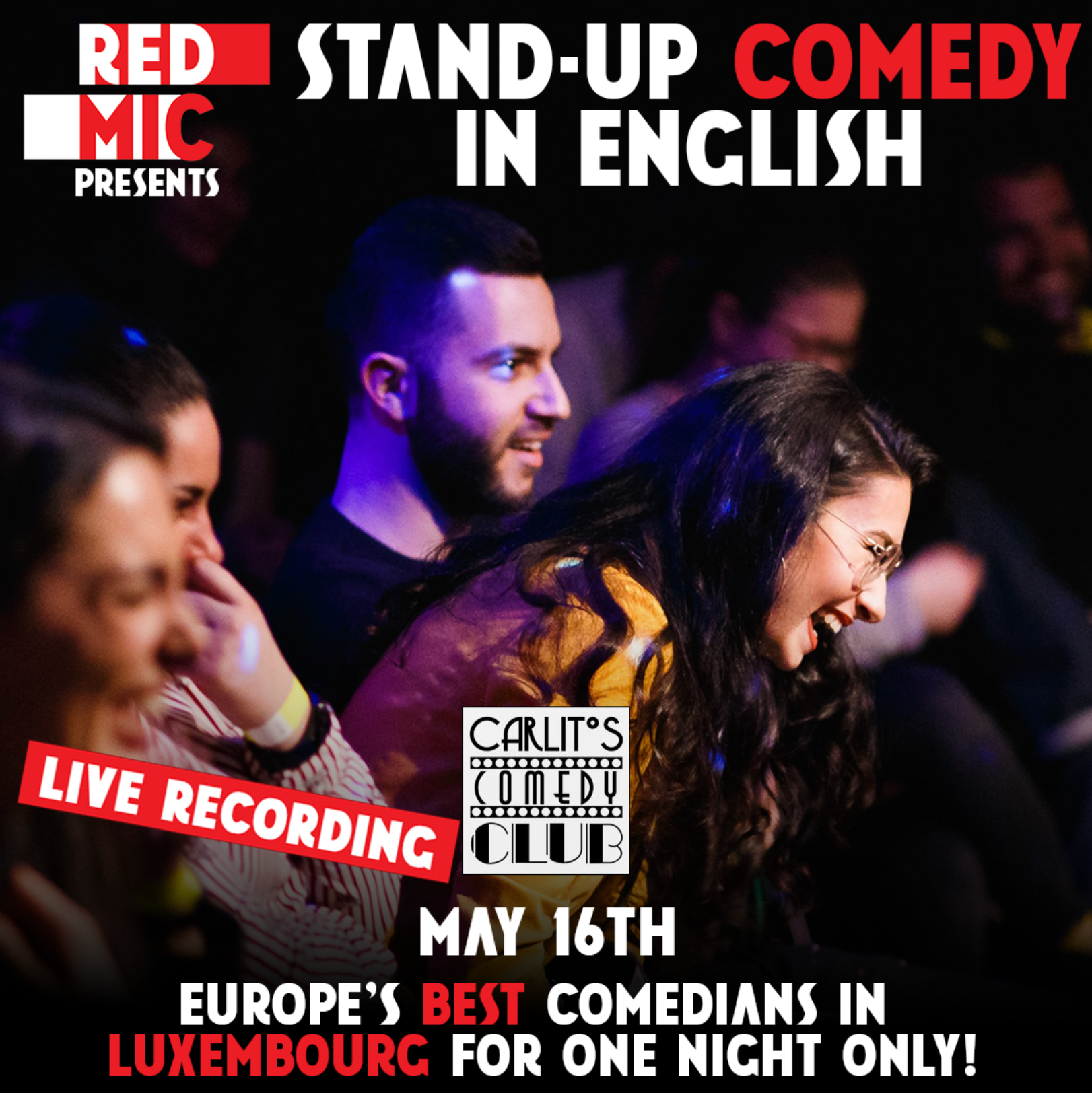 RED MIC - Comédie stand-up en anglais