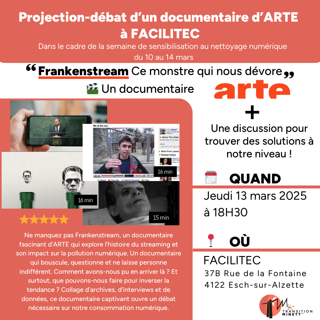 Frankenstream, ce monstre qui nous dévore » : Projection-débat du documentaire