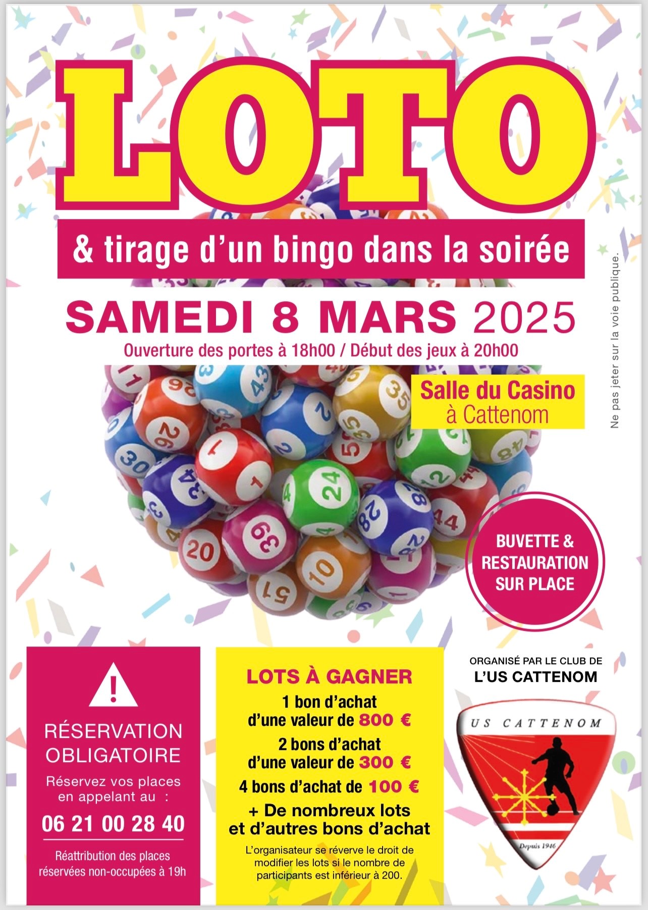 Loto de l'US Cattenom