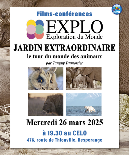 Exploration du monde "Jardin extraordinaire - Le tour du monde des animaux"