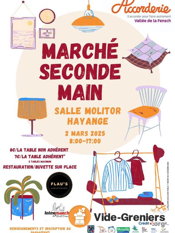 Marché seconde main