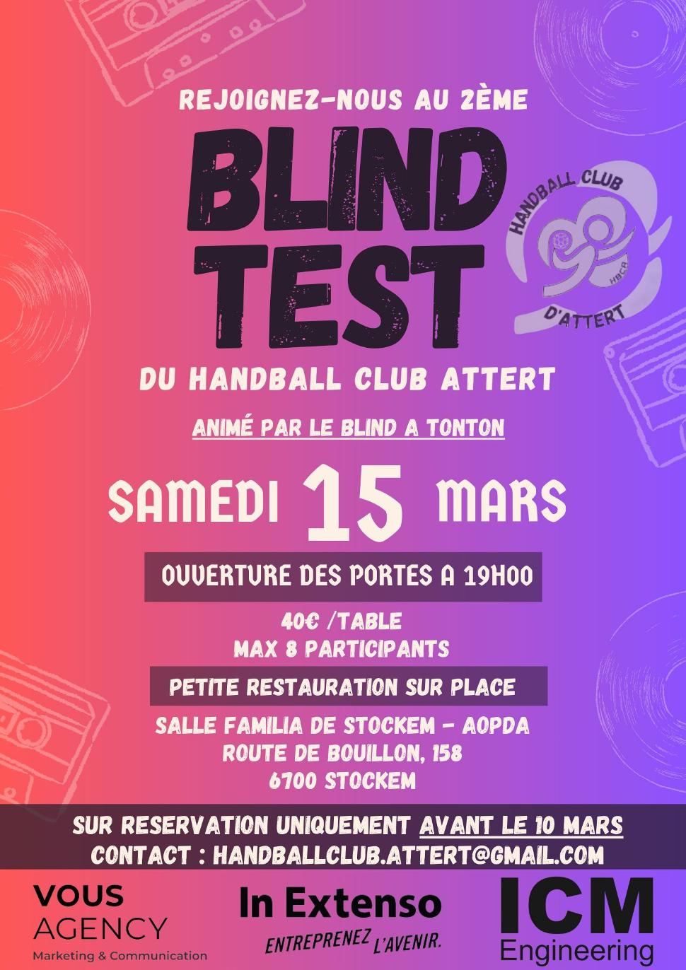 Blind Test by HBC Attert