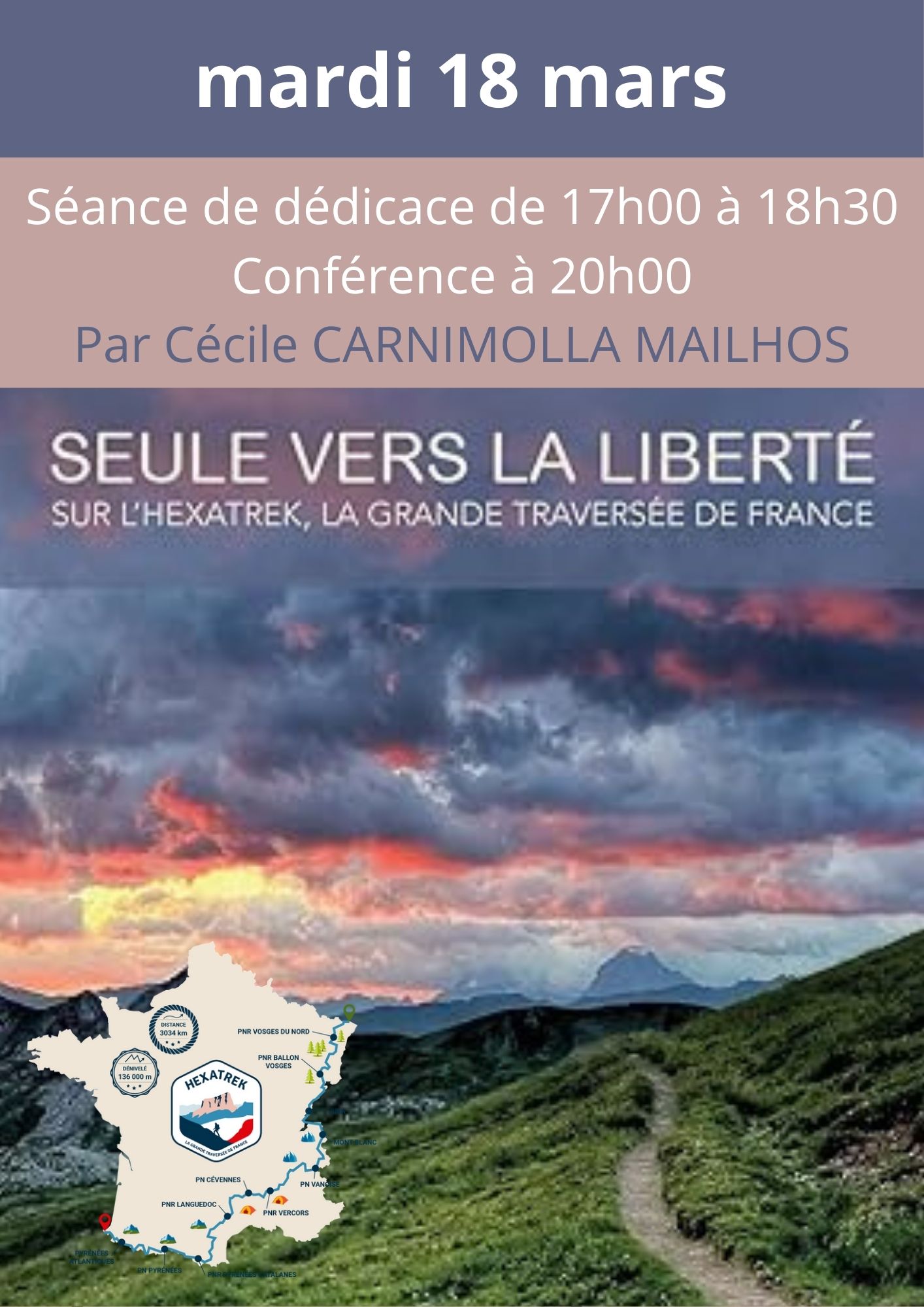 Conférence - Seule vers la Liberté